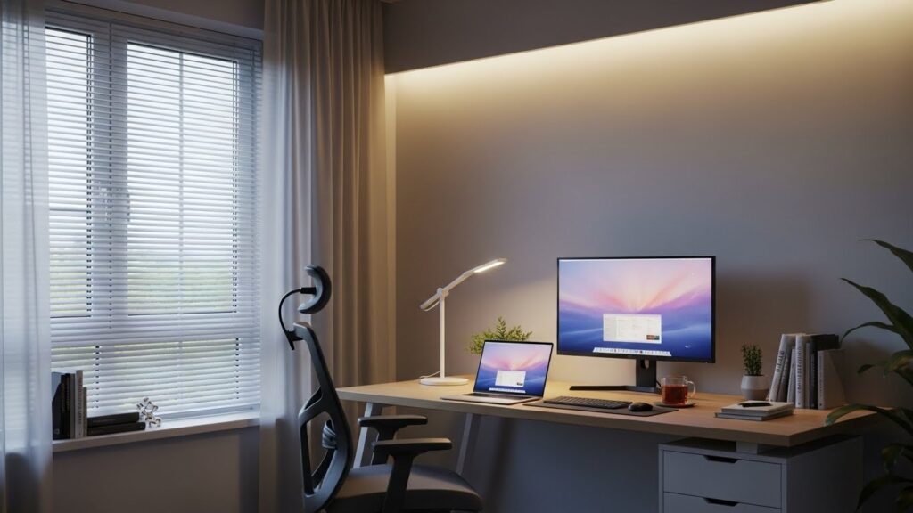 Balanced Lighting for Eye Comfort