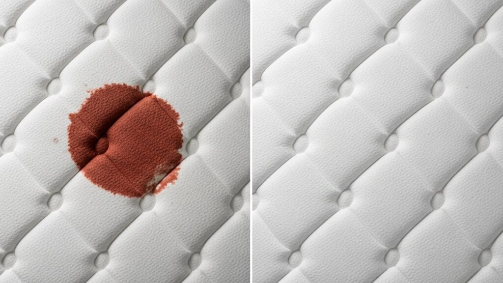 Clean Fresh Blood Stains from Mattress