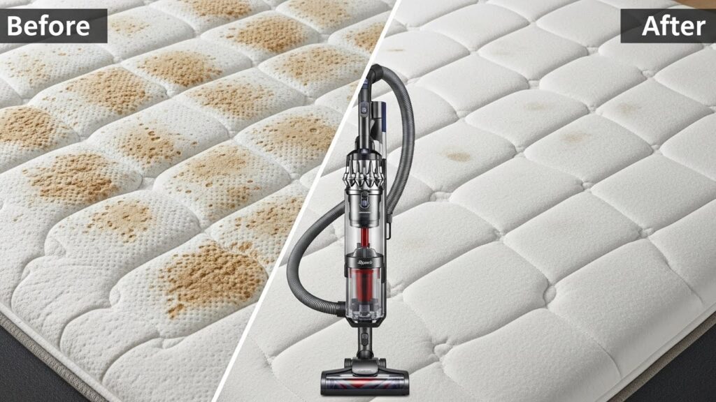 Clean Mattress Stains Without a Vacuum