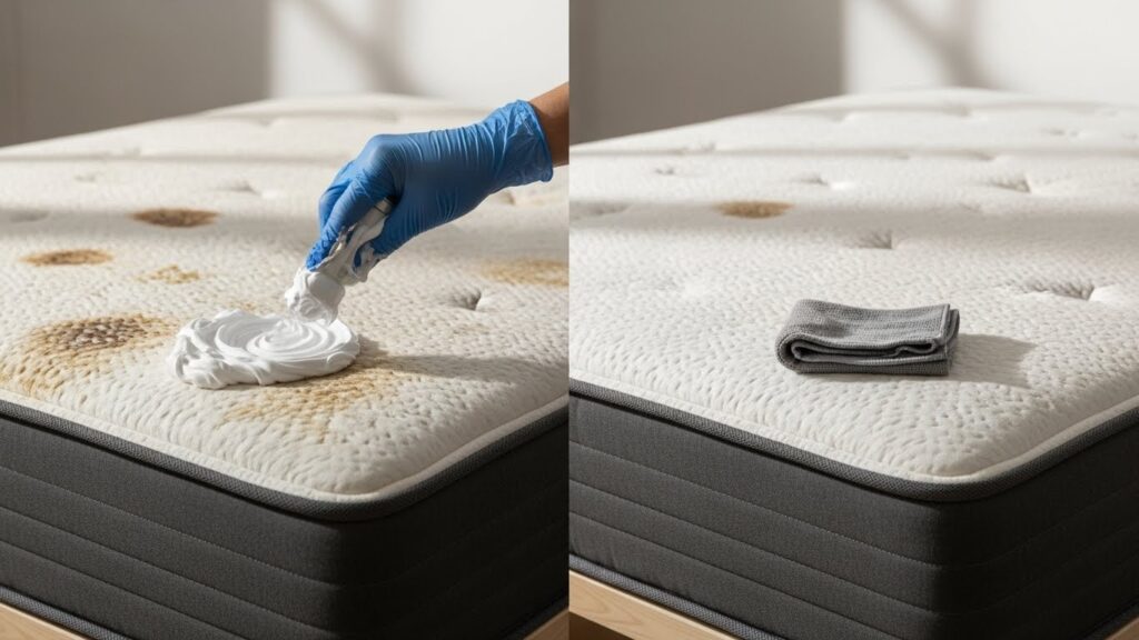 Clean Mattress Stains with Shaving Cream
