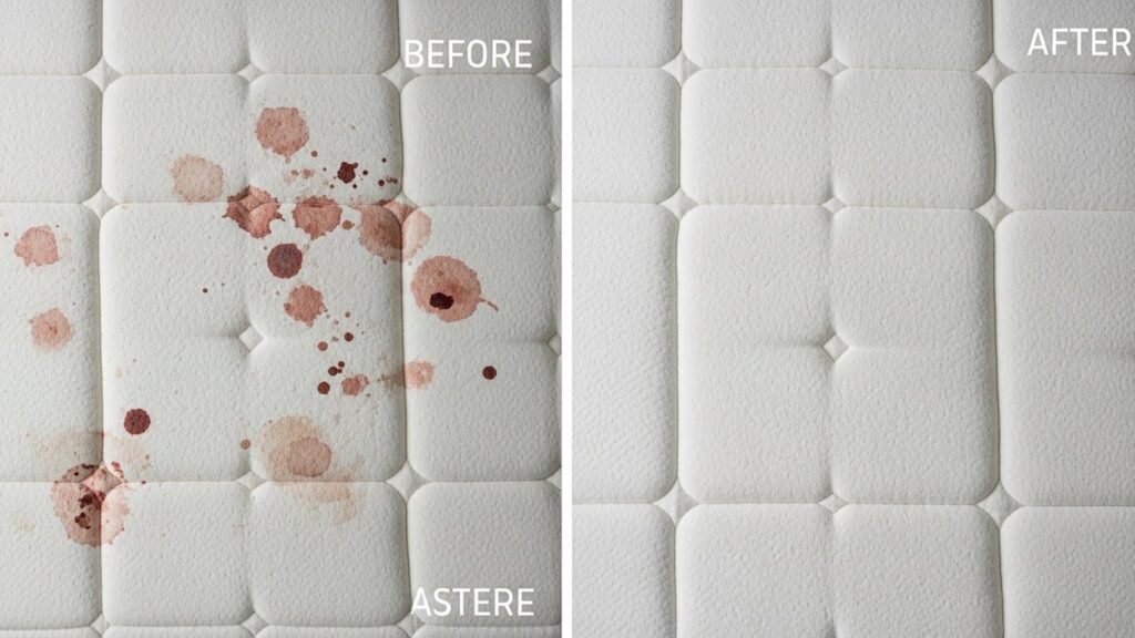 Clean Fresh Blood Stains from Mattress