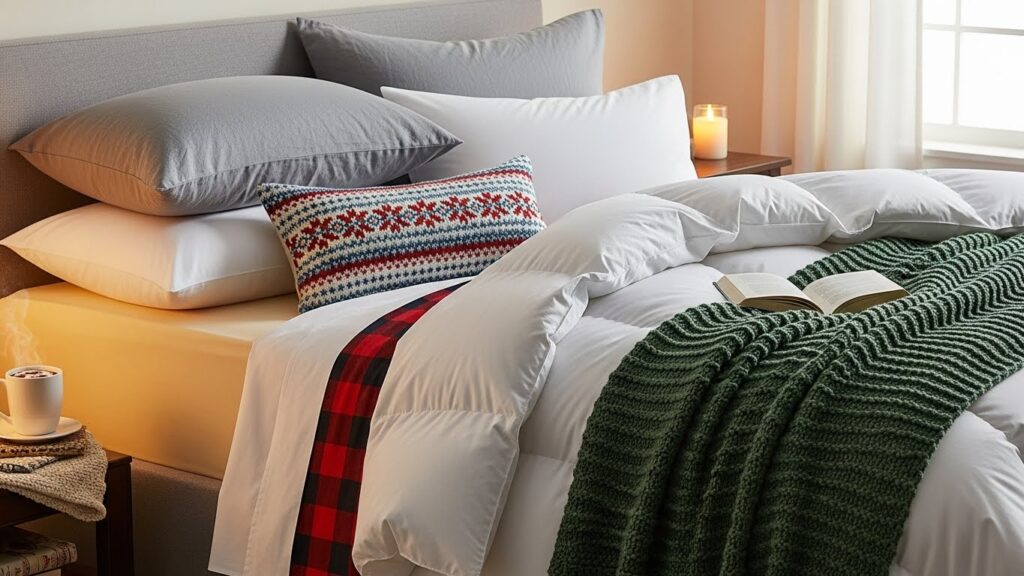 Cozy Winter Bedding with Layers
