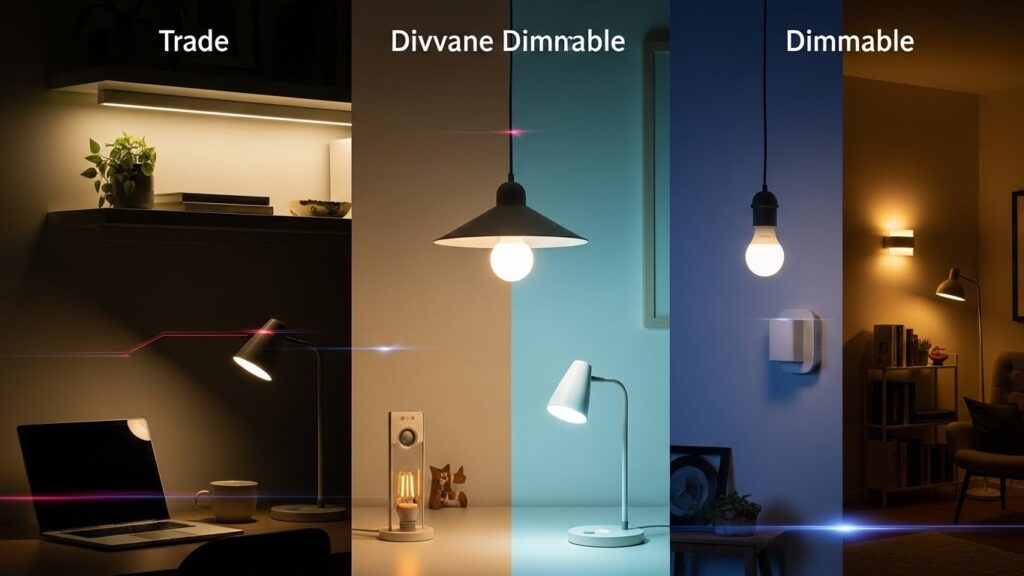 Dimmable Lighting Options