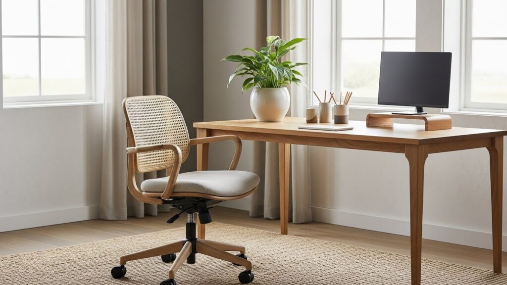  Ergonomic Seating with Natural Finishes