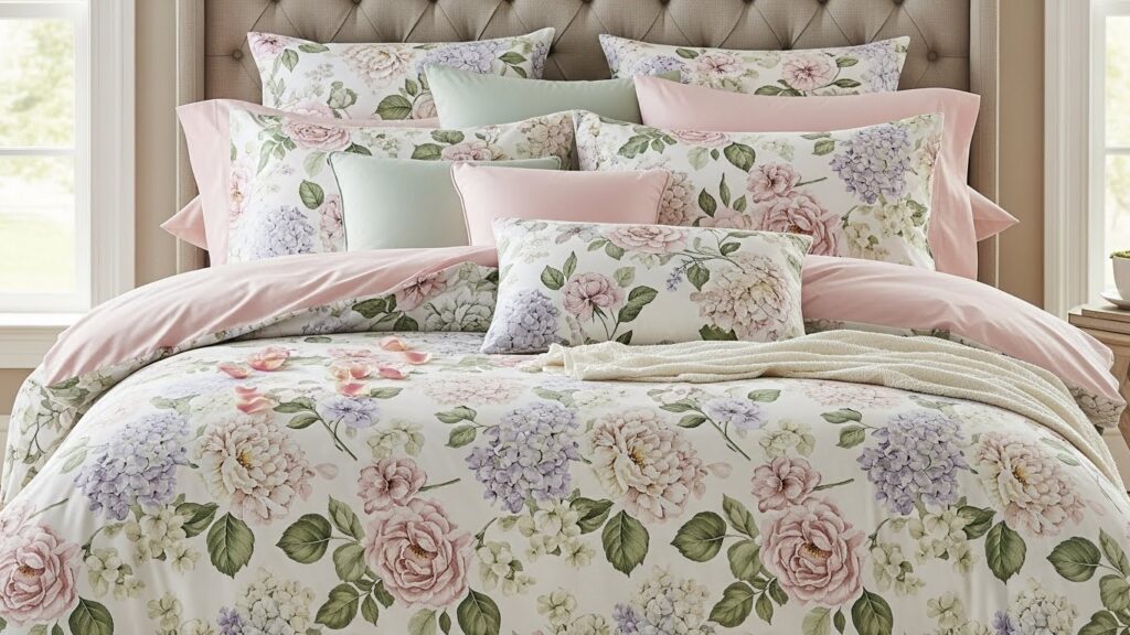 Floral Bedding for a Soft and Romantic Touch