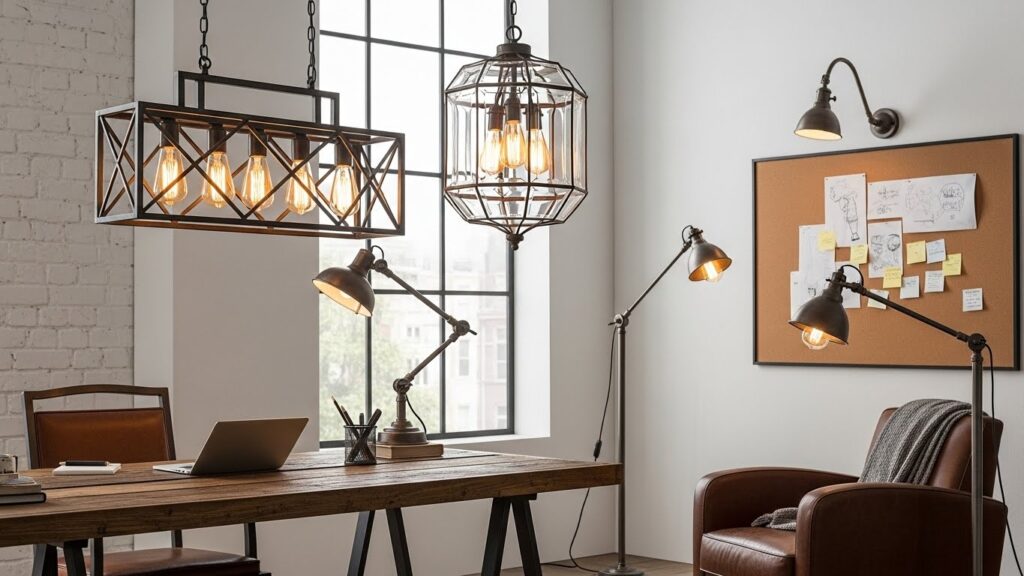Industrial-Style Lighting Fixtures