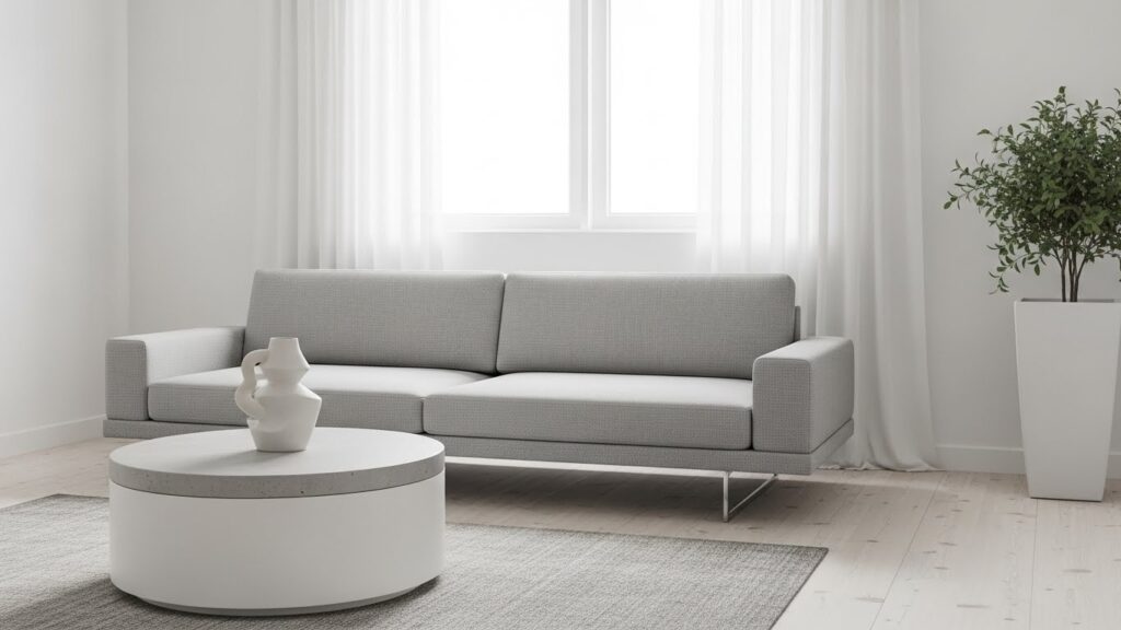 Minimalist Seating for a Clean Look