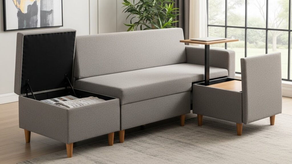 Multifunctional Seating for Small Spaces