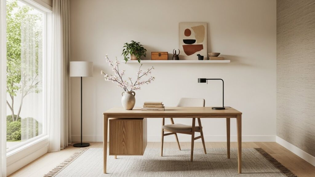 Muted Earth-Tone Accents