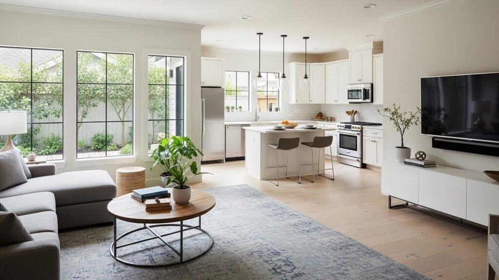 Open-Concept Living Room Layouts for Small Homes
