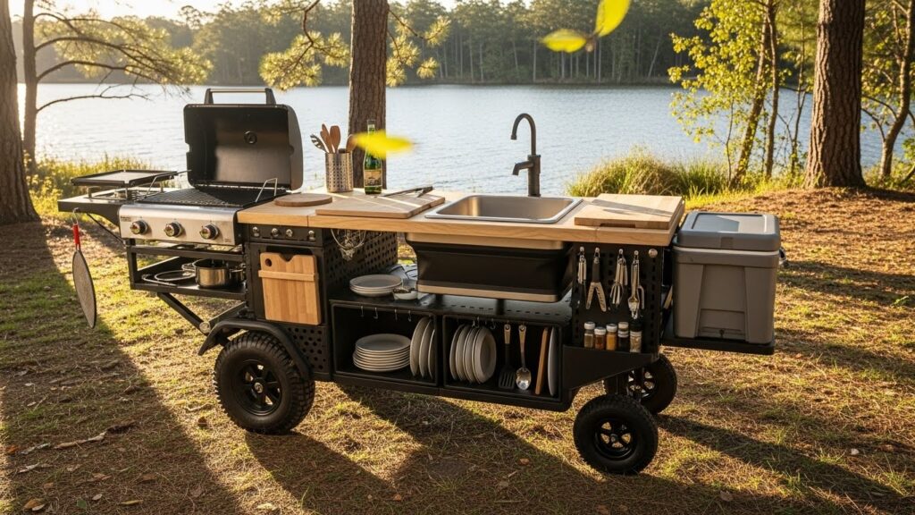 Portable Outdoor Kitchen Design