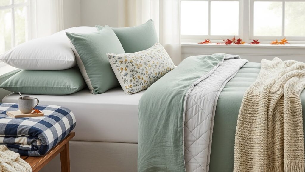 Seasonal Bedding for Year-Round Refresh