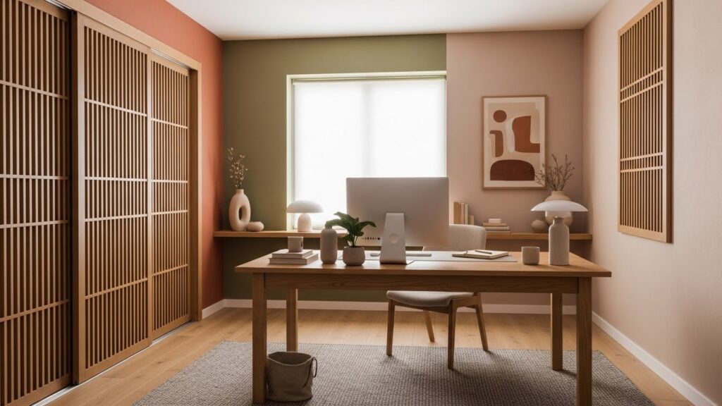 Warm Accent Walls in Natural Shades
