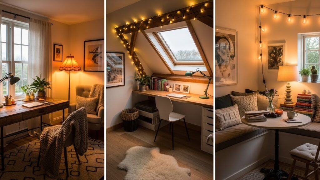 Warm Lighting for Cozy Offices