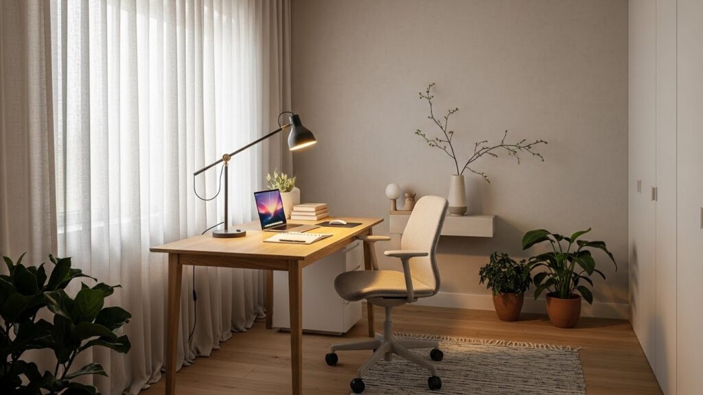 Warm Scandinavian Task Lighting